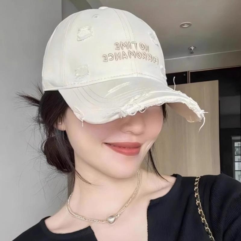 Hat Women'S Spring And Summer Baseball Cap Small Fresh Fashion Contrast Color Peaked Cap Couple Versatile Sports Hat