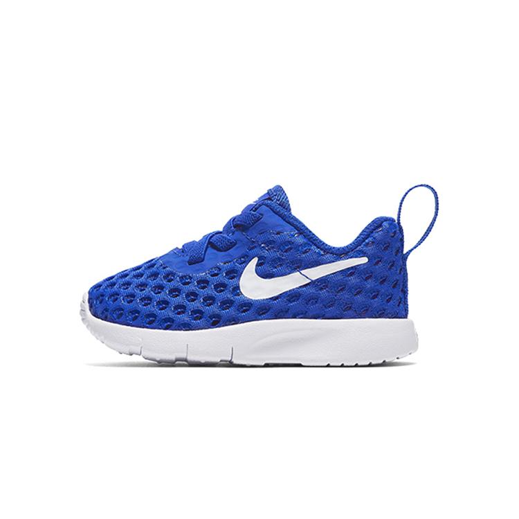 Nike Tanjun BR BLUE Slip Resistant Abrasion Resistant Low top Sports Casual Shoes Blue Infant And Toddler AO9605-400
