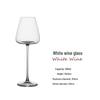 Crystal Burgundy High-Stem Red Wine Glass Set with Gift Box