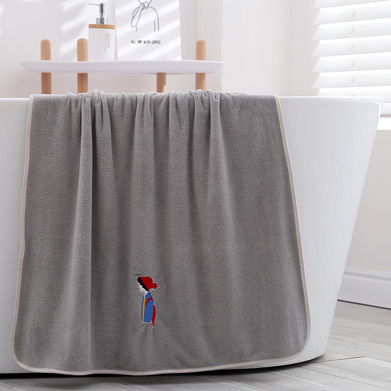 Fast Drier Bath Towel Thick Soft Face Towel 70x140cm ADM
