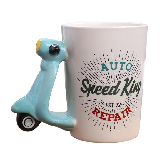Yousheng Water Cup 3D Animal Design Kids Ceramic Cup Children Role Play Coffee Mug Learning Through Play Cup