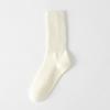 5/10 Pairs Women's Mid-calf Socks Autumn Cotton Solid Color Versatile Comfortable Trendy Sports Socks
