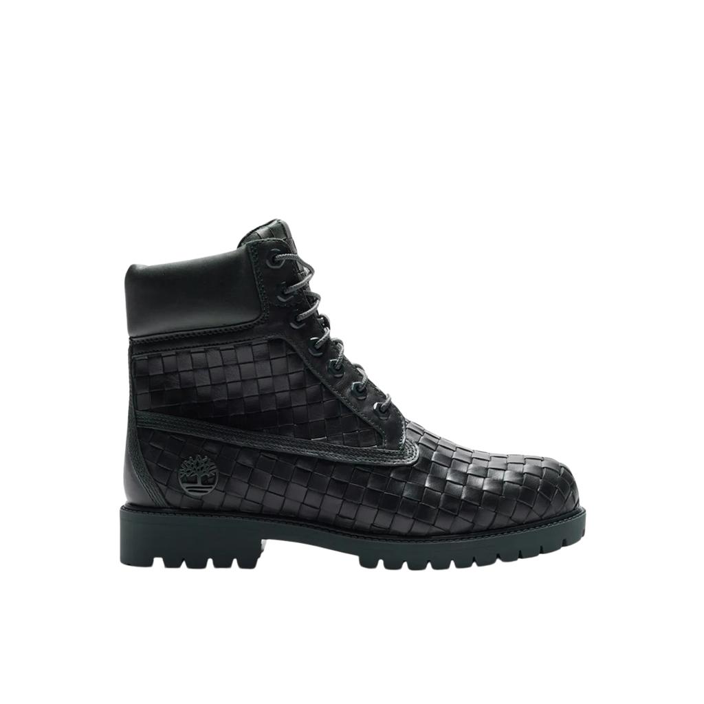 Timberland 6 Zoll Premium Stiefel Gewebtes Leder - Dunkelgrün Unisex Sneaker TB0A6FD6-EEQ