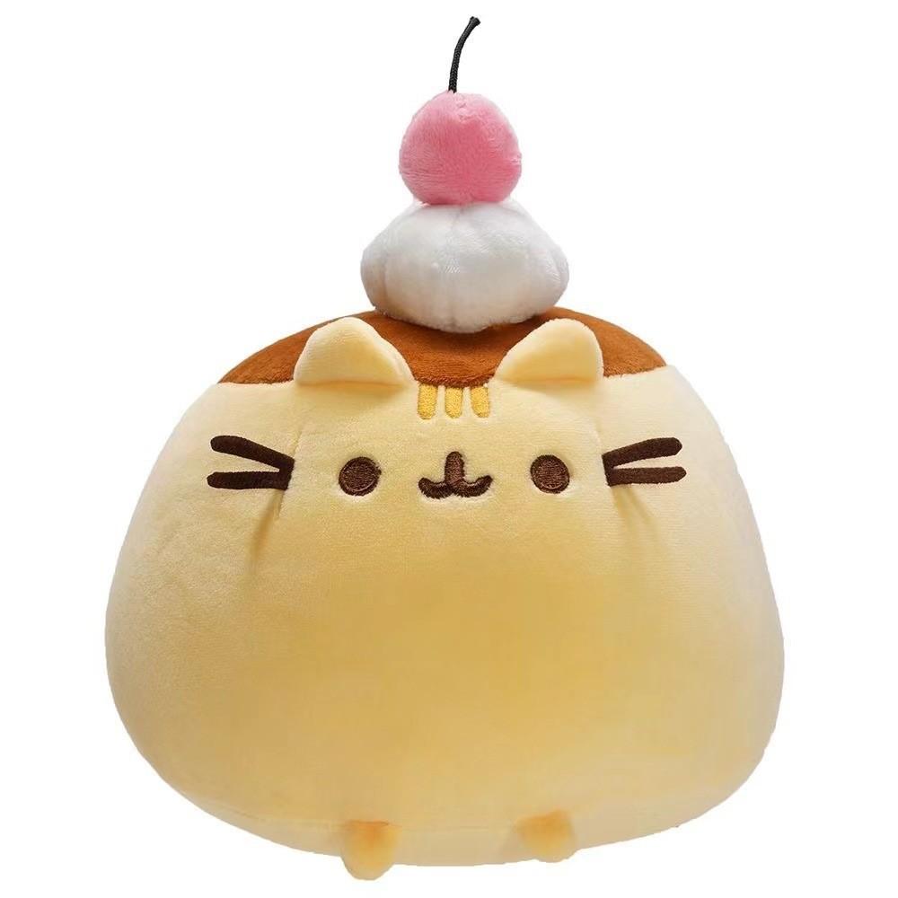 Adorable Plush Toy Pillow With Short Plush Pp Cotton Stuffing Pusheen Cat Series