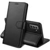 Case for Samsung S22 5G - Black Wallet Flap Magnetic Clasp Card Storage Phonillico®