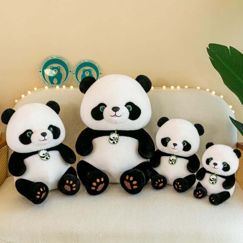 Panda Beibei Plüschtier, große Simulation, National Treasure Cartoon Puppe, Schlafkissen für Freundin, Geburtstagsgeschenk