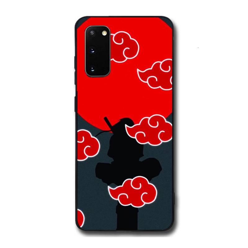 Akatsuki Anime N-Naruto Phone Case For Samsung Galaxy A21S A31 A32 A20RE A51 A52 A71 5G A72 A80 A91 S10 Lite Cover