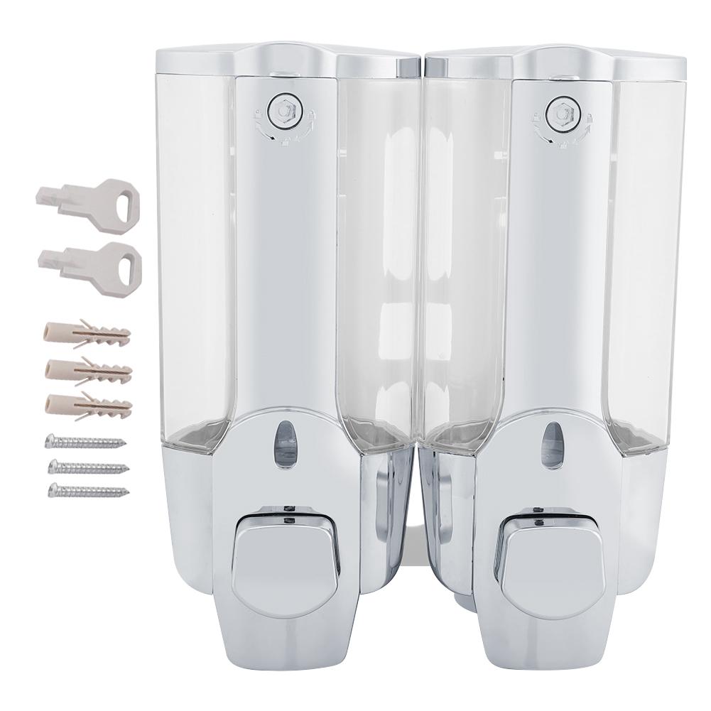 350 / 700ml Wall Mounted Foam Soap Lotion Dispenser (Dual Outlet 700ml)