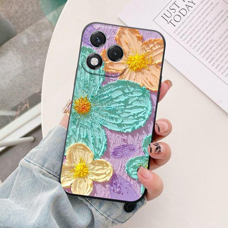 For Honor 400 Lite Case Black Silicon Soft TPU Phone Cases for Honor 400 Lite 5G Protective Back Shells Coque ABR-NX1 400 Lite