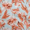 oneOone Cotton Flex Green Fabric Florals Quilting Supplies Print Sewing Fabric By The Yard 40 Inch