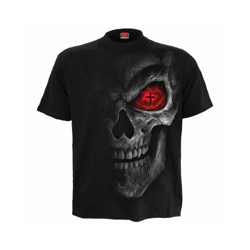 Spiral Direct Unisex Adult Death Stare Back Print T-Shirt