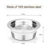 Stainless Steel Reusable Coffee Capsules Reusable Coffee Capsule Cup Filter Compatible with LAVAZZA