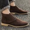 Fashion Ankle Boots For Men Winter Boot British Style Classic Suede Boots Casual Shoe Work Footwear Botas Zapatos Hombre