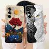 For Oppo Reno12 Pro 5G Case CPH2629 New Fashion Painted Cover Soft Phone Case For Oppo Reno 12 Reno12 Pro Back Cover Coque