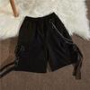 Ladies Summer Straight Loose Work Shorts High Waist Personalised Five Points Wide Leg Mid Pants