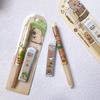 Kawaii Capybara Druckbleistift-Set, 0,5 mm, Zeichen- und Schreibbleistifte, Cartoon-Briefpapier, Schul- und Bürobedarf, Kindergeschenk
