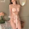 Sex Lingerie Sexy Perspective Pajamas Seduction Women Hot Three-Point Passion Suit Uniform 6509