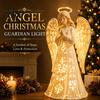 Schutzengel Geschenke für Zuhause Figur mit Warmem LED-Licht Weihnachtsdekoration, Betende Himmlische Raumdekoration Statue Tischdeko Nachttischlampe Gedenk