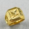 Nieuwe Collectie Retro Damesring Unisex Adelaar Mode Hip Hop goudkleurige Ring Gotische Adelaar Ring Luxe voor Mannen Trendy