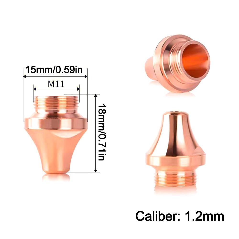 Beveling Structure Laser Cutting Nozzle Fiber Laser Nozzle  Laser Head Accessories