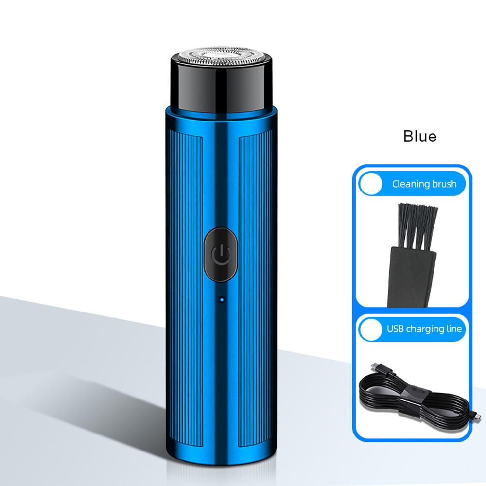 JLL055 Mini rasoir électrique rasoir pour hommes Portable Rechargeable voiture rasoir 2024 nouveau longue durée de vie de la batterie tête de coupe rotative barbe chaume tondeuse