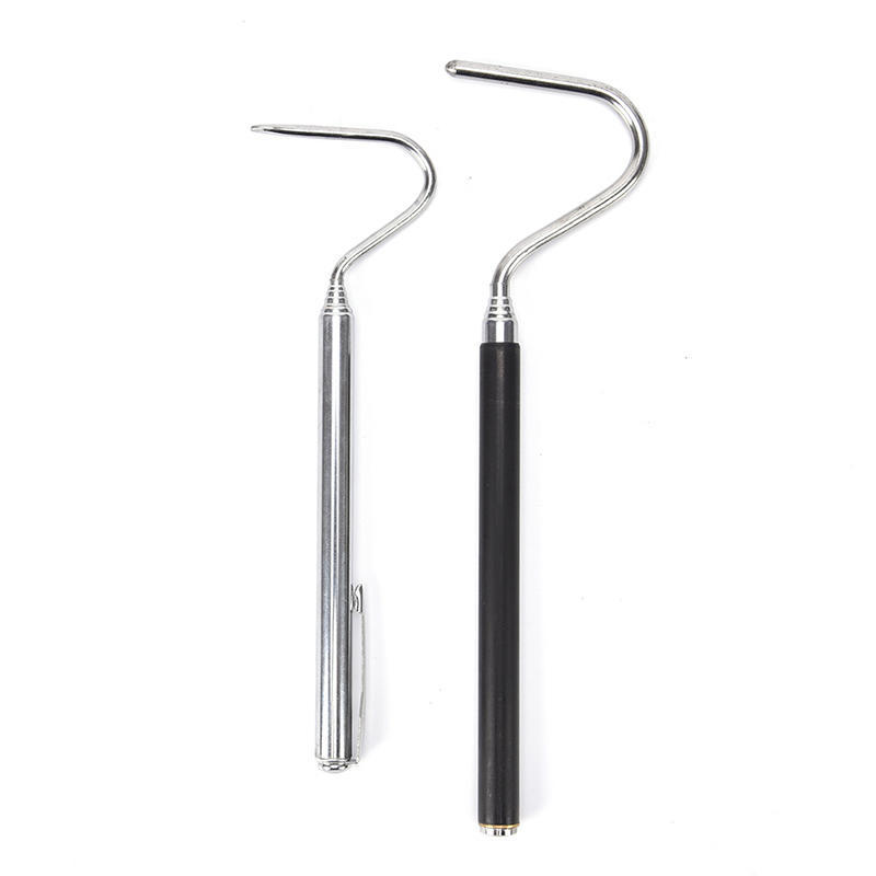 Pin Hook Adjustable Telescopic Stainless Steel Snake Reptiles Capture Hook