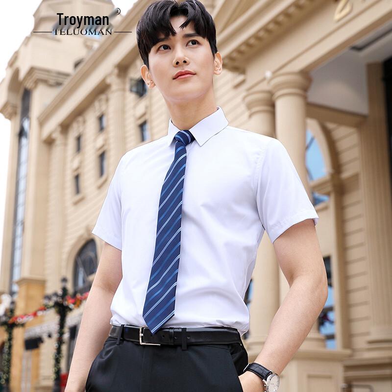 Professional Short-Sleeve Anti-Wrinkle Business Shirt