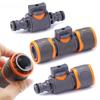 16mm Durable Plastic Ball Valve Hose Adapter for Garden Irrigation with Quick Connect Coupling and Ergonomic Grip
