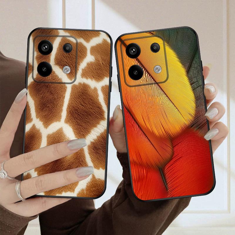 Tigerfellmuster Für Redmi Note 10 11 Note12S 12 13 14 Pro Plus 5G 14S 4G 13ProPlus 9S 9 P ro 13C 14C Silikon Weiche Handyhülle