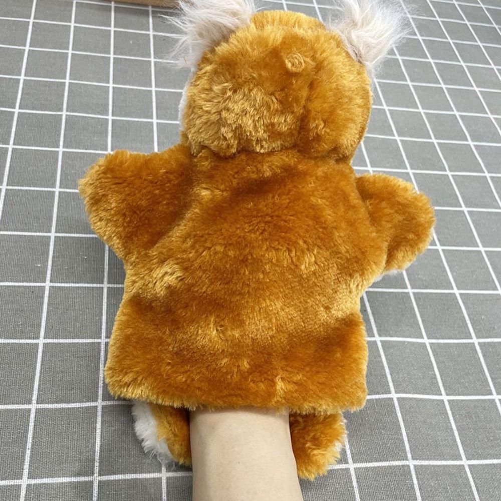 Soft Owl Hand Puppets Plush Finger Puppets Cute Stuffed Animals Toy Kids