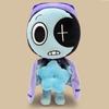 Anime Dandys World Astro Plush Toys Cute 4 Hands Clown With Magnetic Blue Star Collect  Stuffed Doll For Kid Birthday Gifts Toys