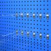 1Pcs Storage Rack Hole Board Hook Hammer/Pliers Hardware Tool Oblique Hanger Steel Wall Mount Pegboard Hook for Shop Good Shelf