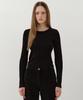Wednesday Oasis For Woman Jane Round Neck Washable Knit_Black(Wc25-Kn34)