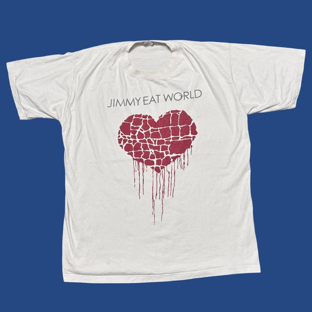 Vintage Jimmy Eat World Emo Band T Shirt All Size S-5XL Gift Fan HH963 Unisex T-Shirt