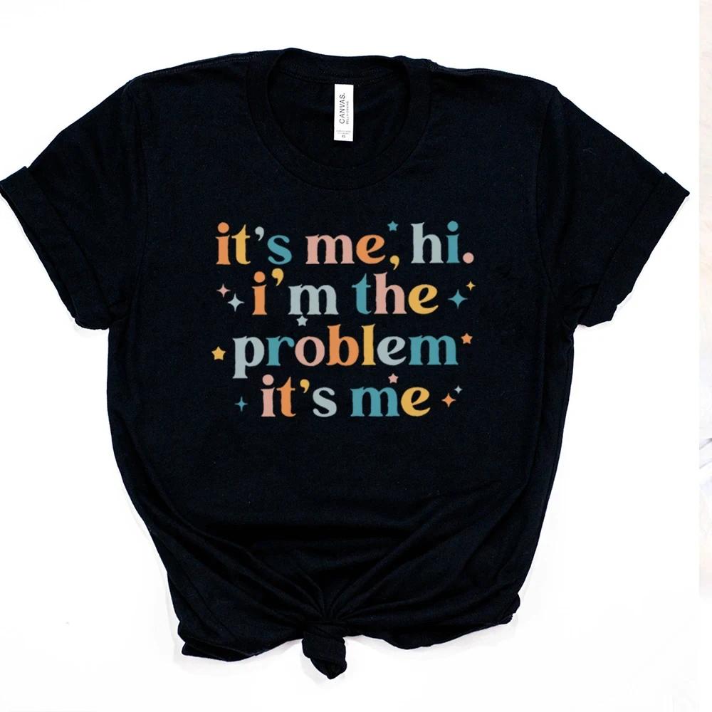 Hi Im The Problem Its Me TShirt Anti Hero Taylor Music Inpired Shirt Meet Me At Midnight Tees Vintage Graphic Tee Fans Tops