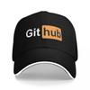 Unisex Baseball Hats GitHub Logo Outdoor Streetwear Summer Sports Baseball Caps Hip Hop Cap Casquette Hats