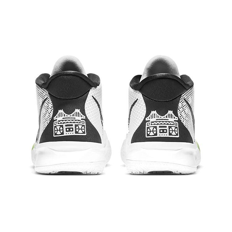 Nike Kyrie 7 GS Adidași Hip-Hop pentru Copii Alb Negru Strălucitor CT4080-105