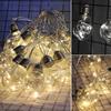 50/100 LEDs Solar Powered G45 Bubble Ball Fairy String Light