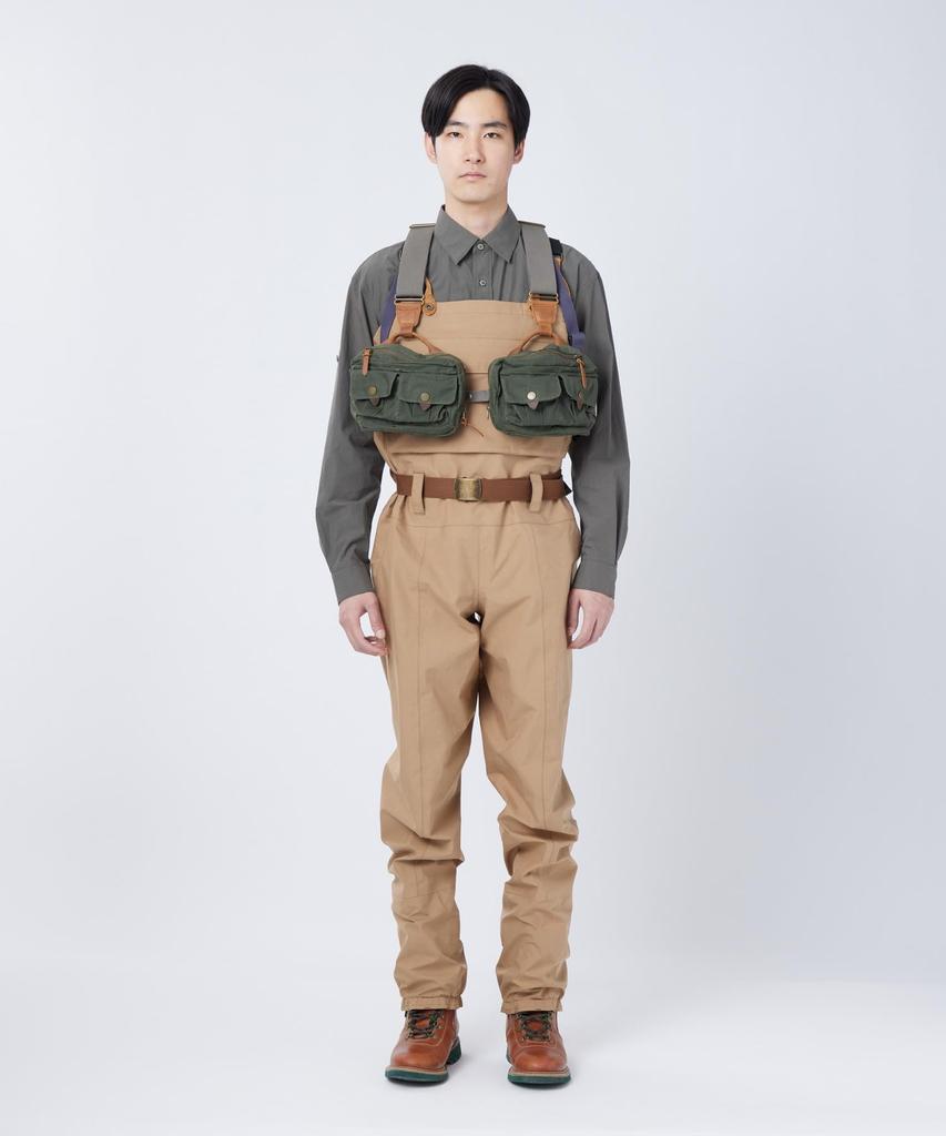 Fishing Pocket Vest Outerwear Vest DARK BROWN One [Snow Peak] SPTL-JK-26SU905 Mid-layer Men's Women's