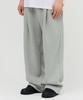 GAINSBORO One-Pleat Wide Sweatpants_Melange Grey