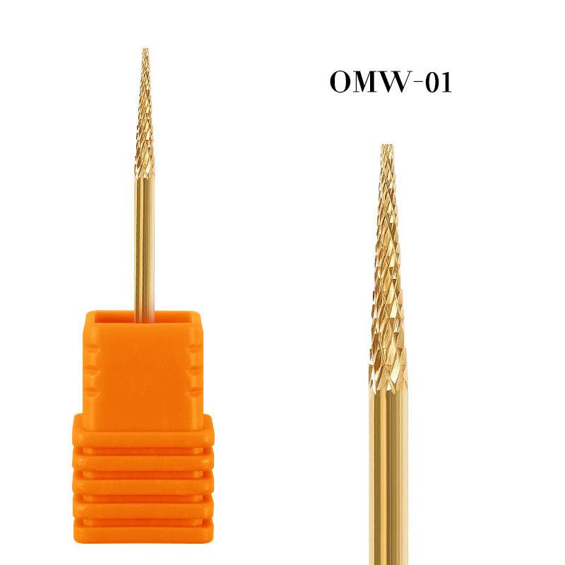 Nail Tungsten Steel Grinding Head Blue Label Tungsten Steel Drill Electric Nail Sander Accessories