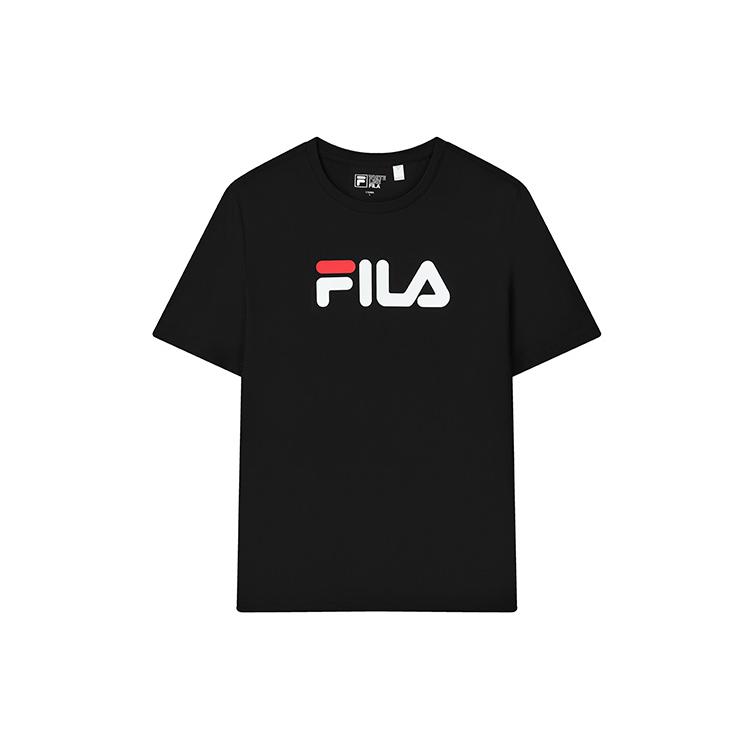 FILA Sports Life Collection T Shirt Unisex Obsidian Black F51U228199F-BK