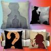 Sherlock Holmes Classic British Pillow Cover Gift High Definition Digital printingSurprise Vivid Pattern Household