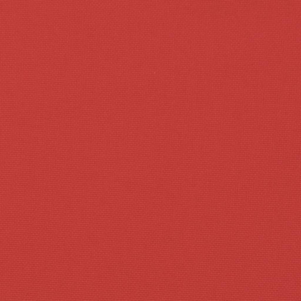 Chair Cushions 4 Pcs Red 40x40x7 Cm Oxford Fabric