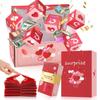 Surprise Gift Box Explosion Gift Box for Money, Funny Money Box for Cash Gift, Folding Bouncing Gift Box for Birthday Anniversary Valentine Proposal