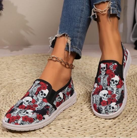 Loafer Düz Leopar Desenli Şık Günlük Kadın Ayakkabıları Yeni Rahat Yürüyüş Mujer Zapatos: Aşınmaya Dayanıklı Tek Ayakkabılar