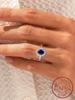 925 Silver Classic Gorgeous Zircon Queen's Crown Ring For Women Engagement Wedding Luxury High Quality Fine Jewelry