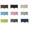 Cream-color Privacy Curtain Tiers for Windows Curtain Drapes Short Tier Drapes