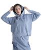 FADE WASH CADET PATCH H Z HOOD PARKER Women's F 391 Sax 783-5131601