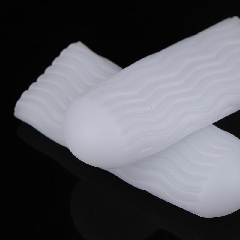 1 Pairs Silicone Gel Tube Bandage Finger Toe Protector Glove Sleeves Pain Relief